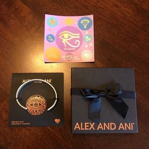 Alex & Ani Evil Eye Rafaelian Silver Cuff Bracelet